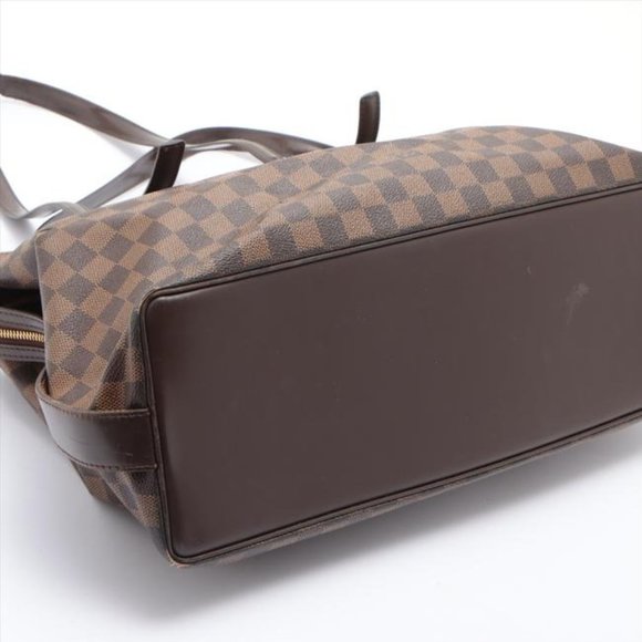 Louis Vuitton Chelsea Damier Ebene Tote Brown Monogram Canvas Shoulder B… - Picture 8 of 12